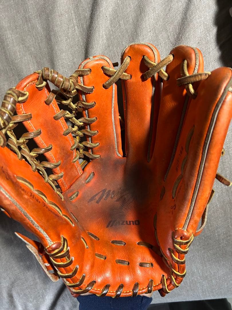 Mizuno Pro グローブ オレンジ