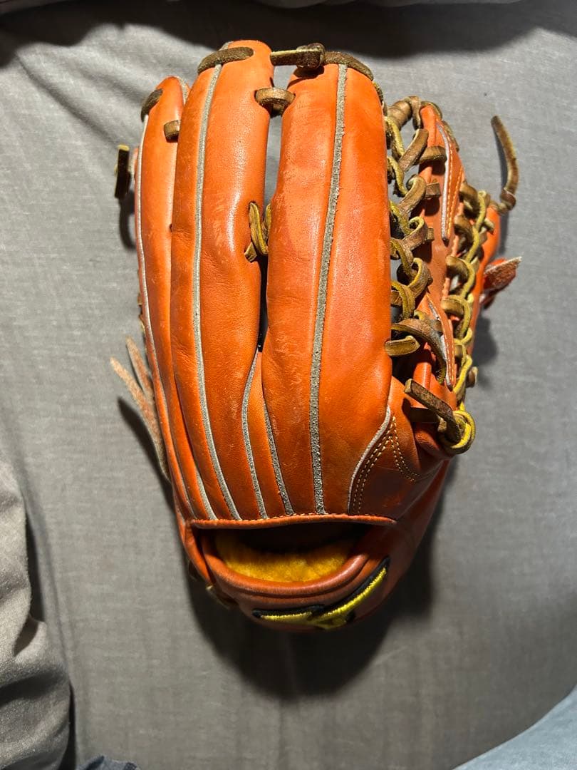 Mizuno Pro グローブ オレンジ