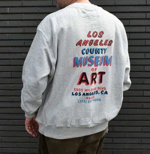 Champion × LACMA リバースウィーブ スウェット チャンピオン