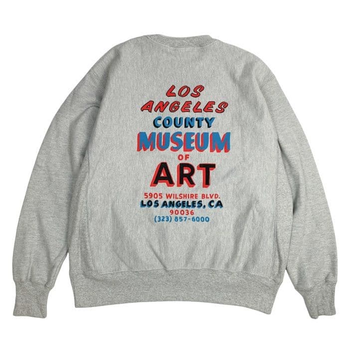 Champion × LACMA リバースウィーブ スウェット チャンピオン