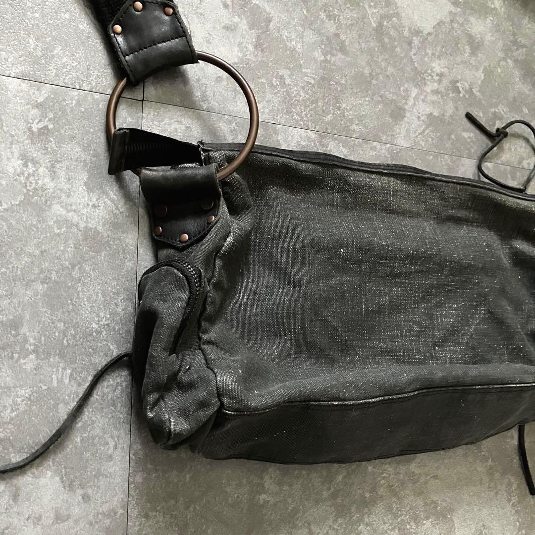バッグ 90s00s diesel multi-pocket shoulder bag