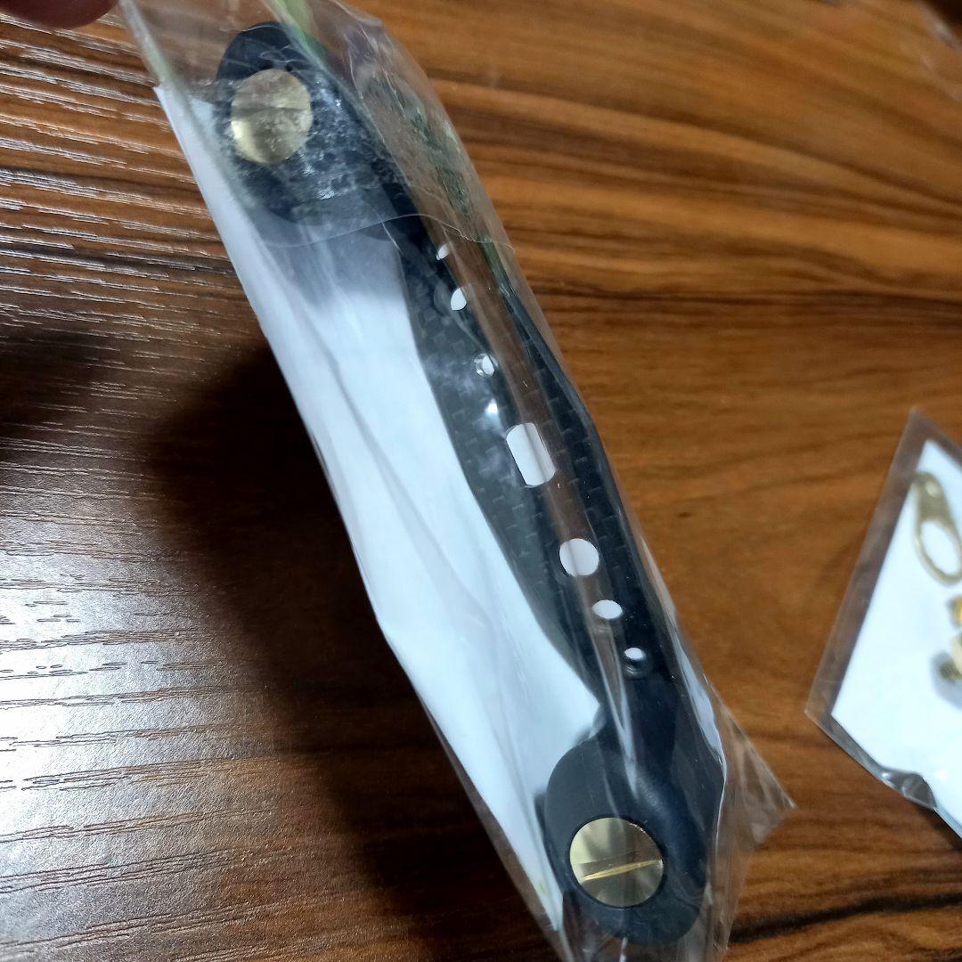 IXA、80mmカーボンハンドル、ハンドルファスナー、シャンパンゴールド、KTF