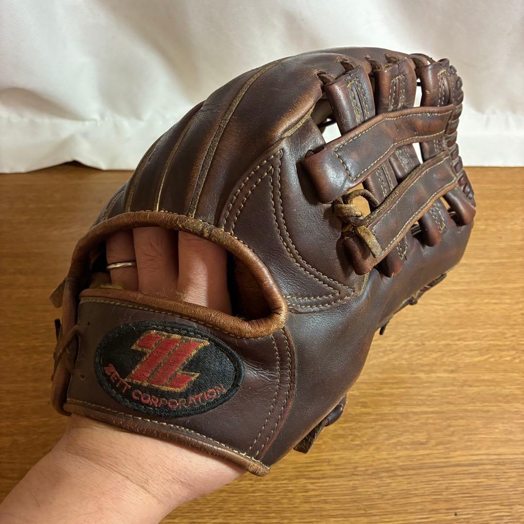ZETT 一般硬式 グローブ グラブ 外野用 良品