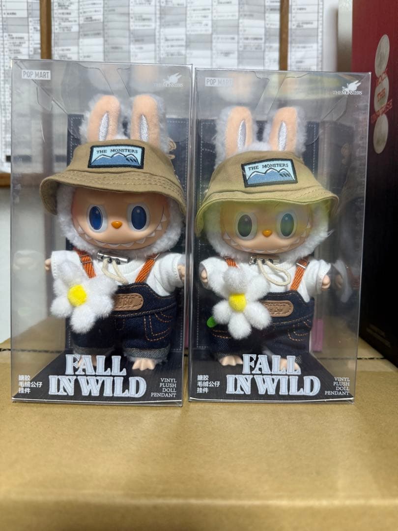 THE MONSTERS FALL IN WILD ラブブ LABUBU 2個