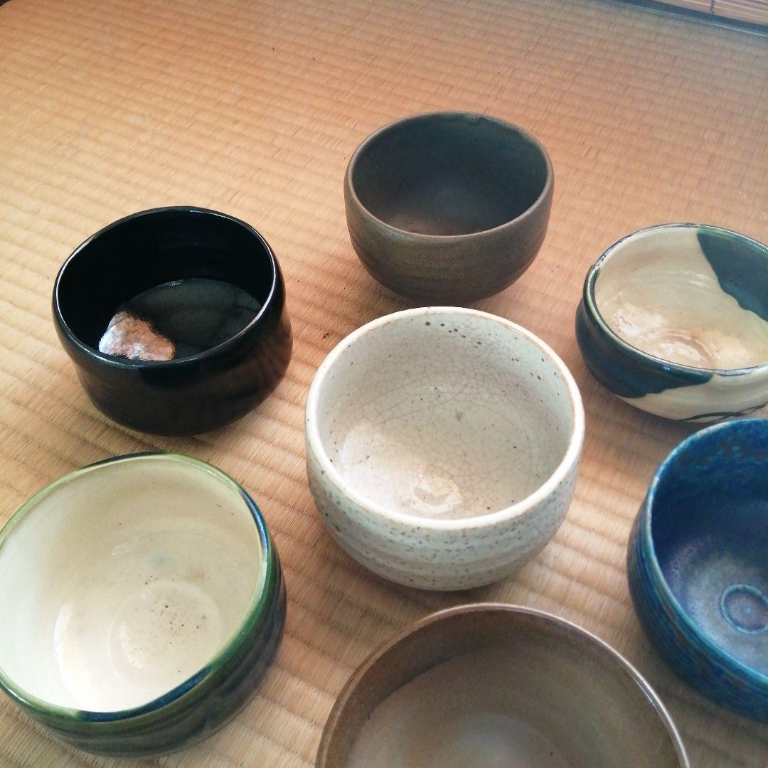 茶碗　10個まとめ売り　蒼釉など