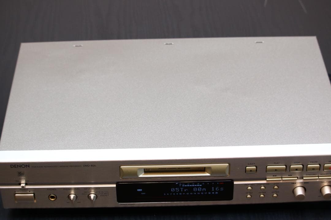 DENON DMD-800 MDデッキ　MDプレーヤー/レコーダー　 日本製②