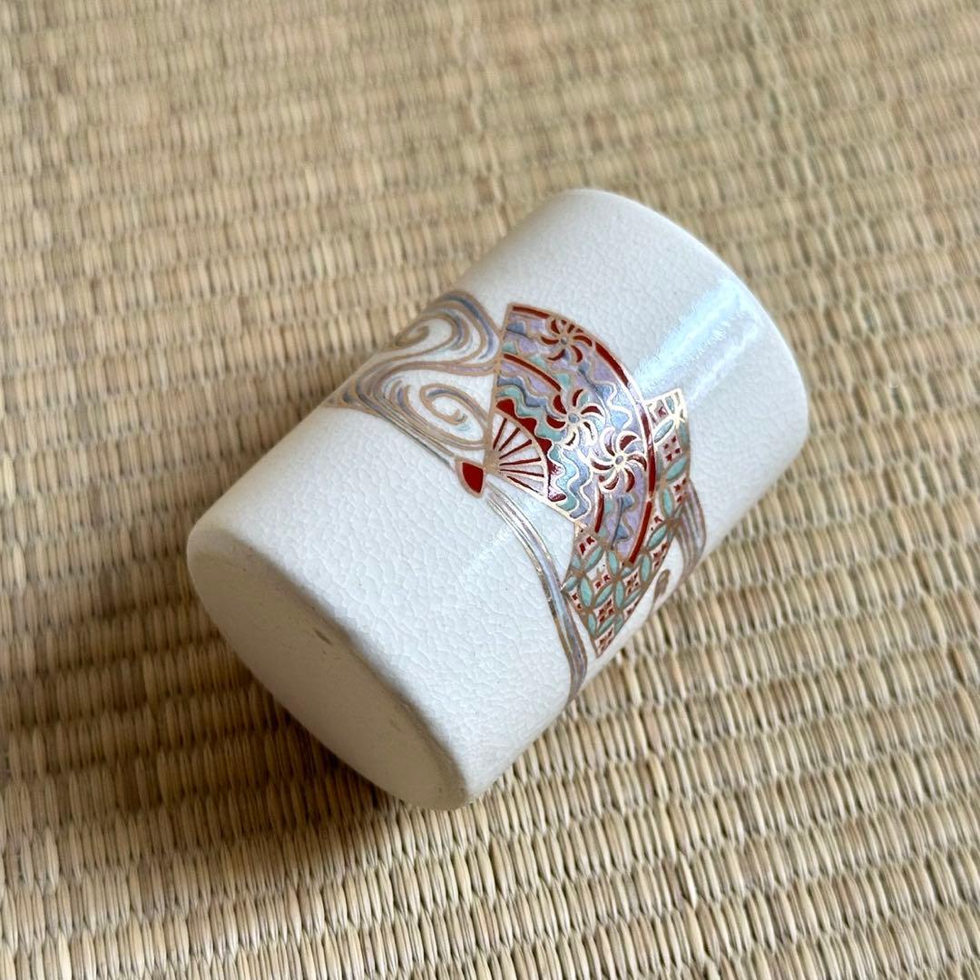 美品【黒漆爪赤 利休箱 お茶道具セット付】利休形茶箱 黒楽茶碗 紙箱 茶道具