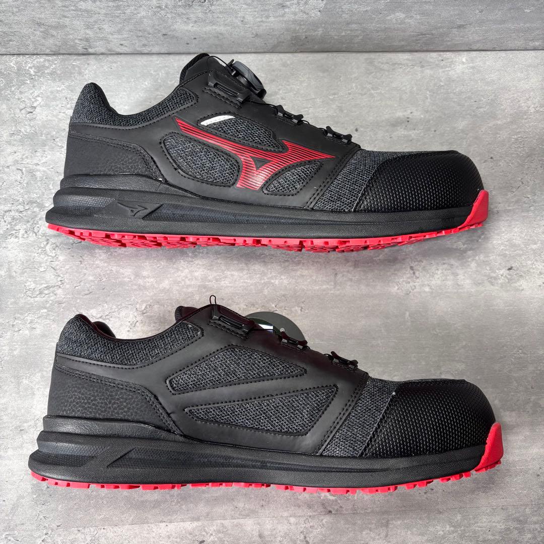 【新品タグ付き】ミズノ オールマイティ LS II 52L BOA 安全靴