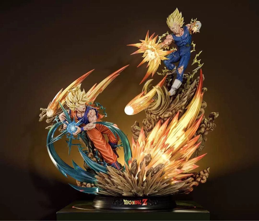 ドラゴンボール 孫悟空 ベジータ フィギュア ガレージキット