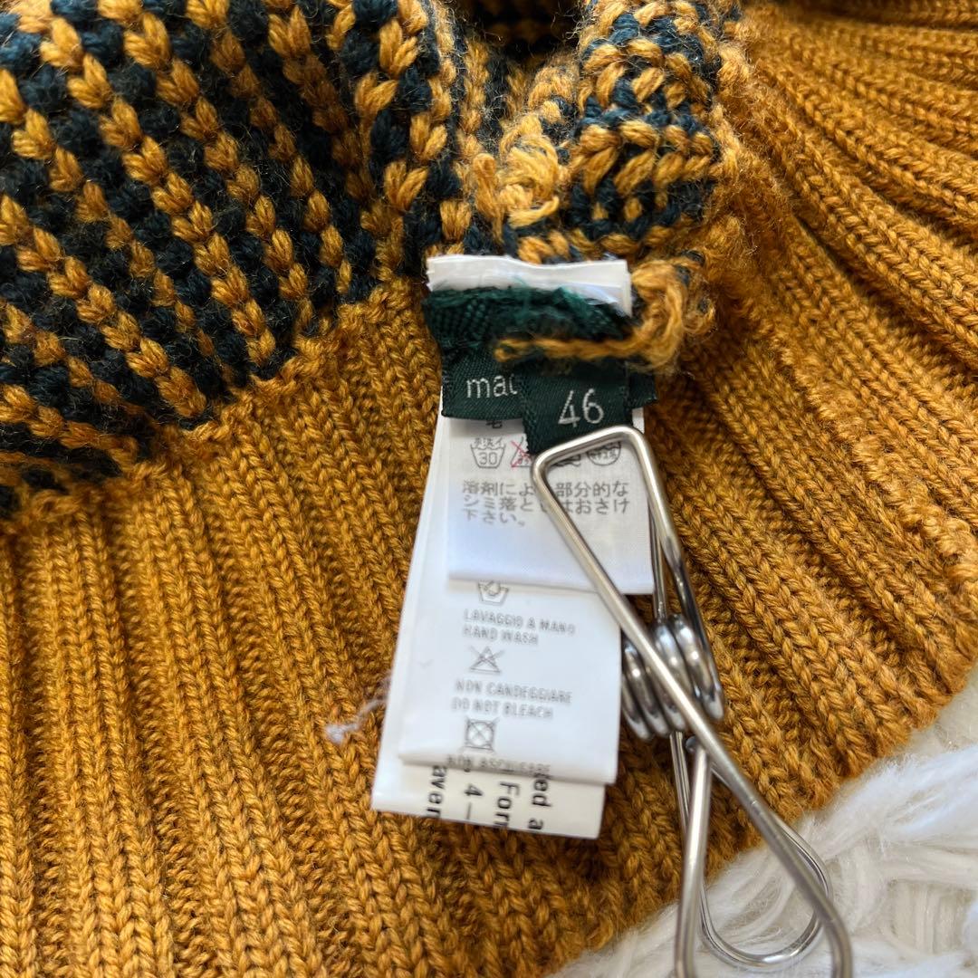 ZANONE ザノーネ ミドルゲージハイネックニット