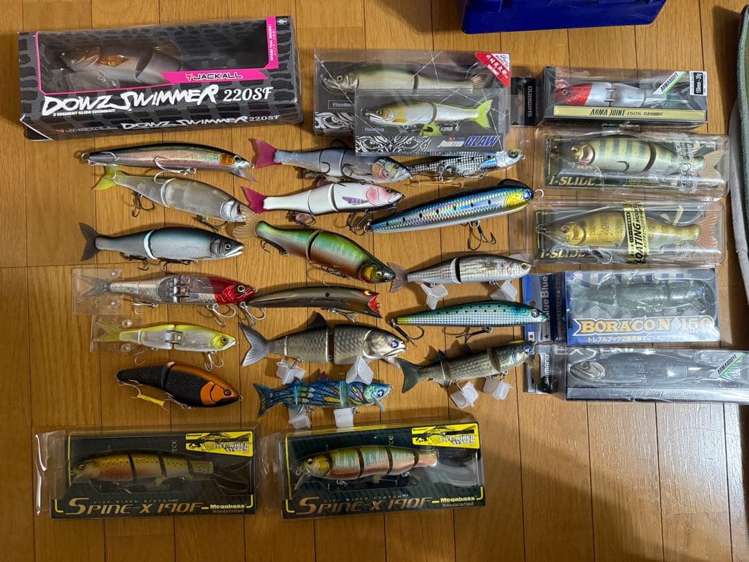 ルアー　引退　まとめ売り　ブルーブルー　ジョイクロ　ダウズスイマー