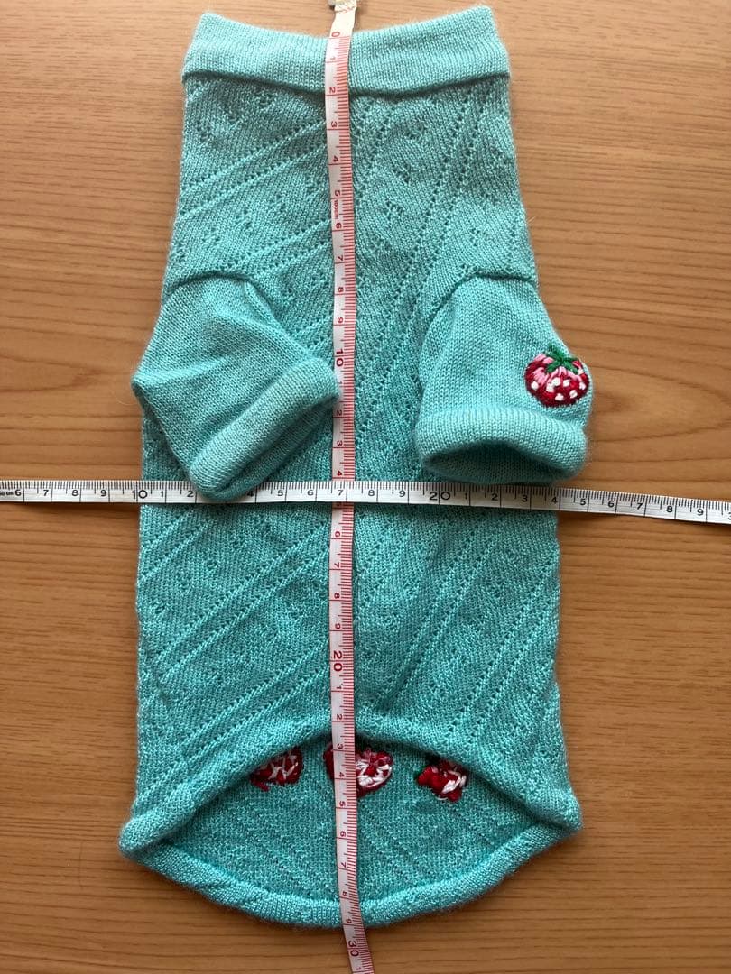 Fifi&Romeo いちご刺繍 カシミヤニット Sサイズ フィフィ& ロメオ