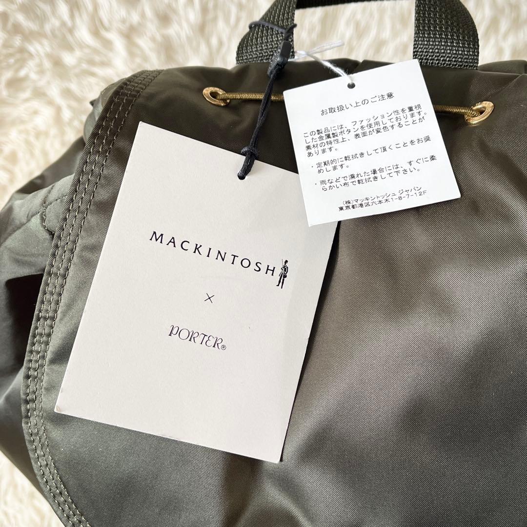 新品未使用✨マッキントッシュ　ポーター　リュック　MXP001 タンカー