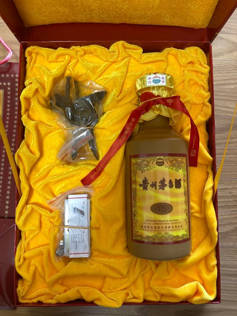 茅台酒 15年 マオタイ moutai 茅台 貴州茅台酒 五粮液 中国酒 白酒