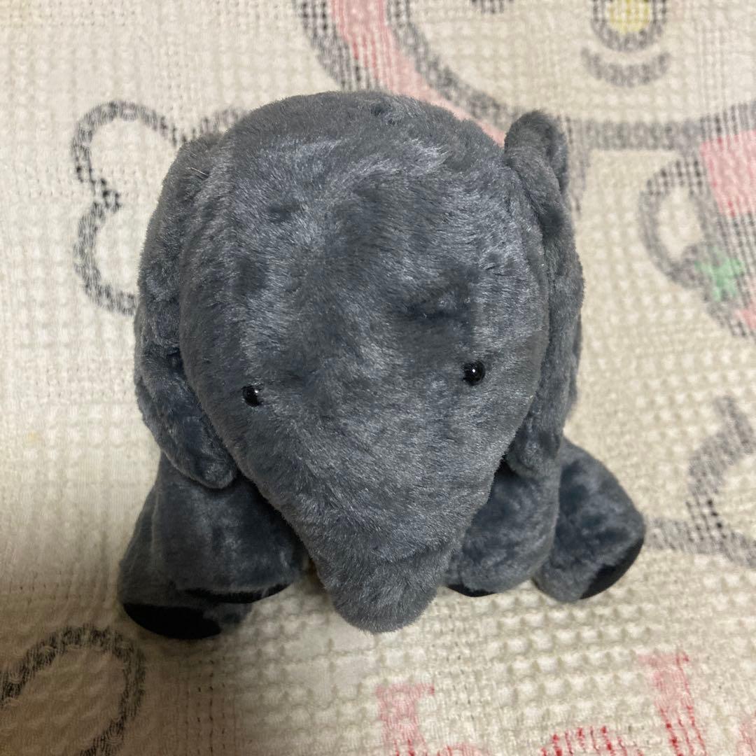 モンスイユ　ゾウ　ぬいぐるみ　2コセット 中古品　バラ売り不可