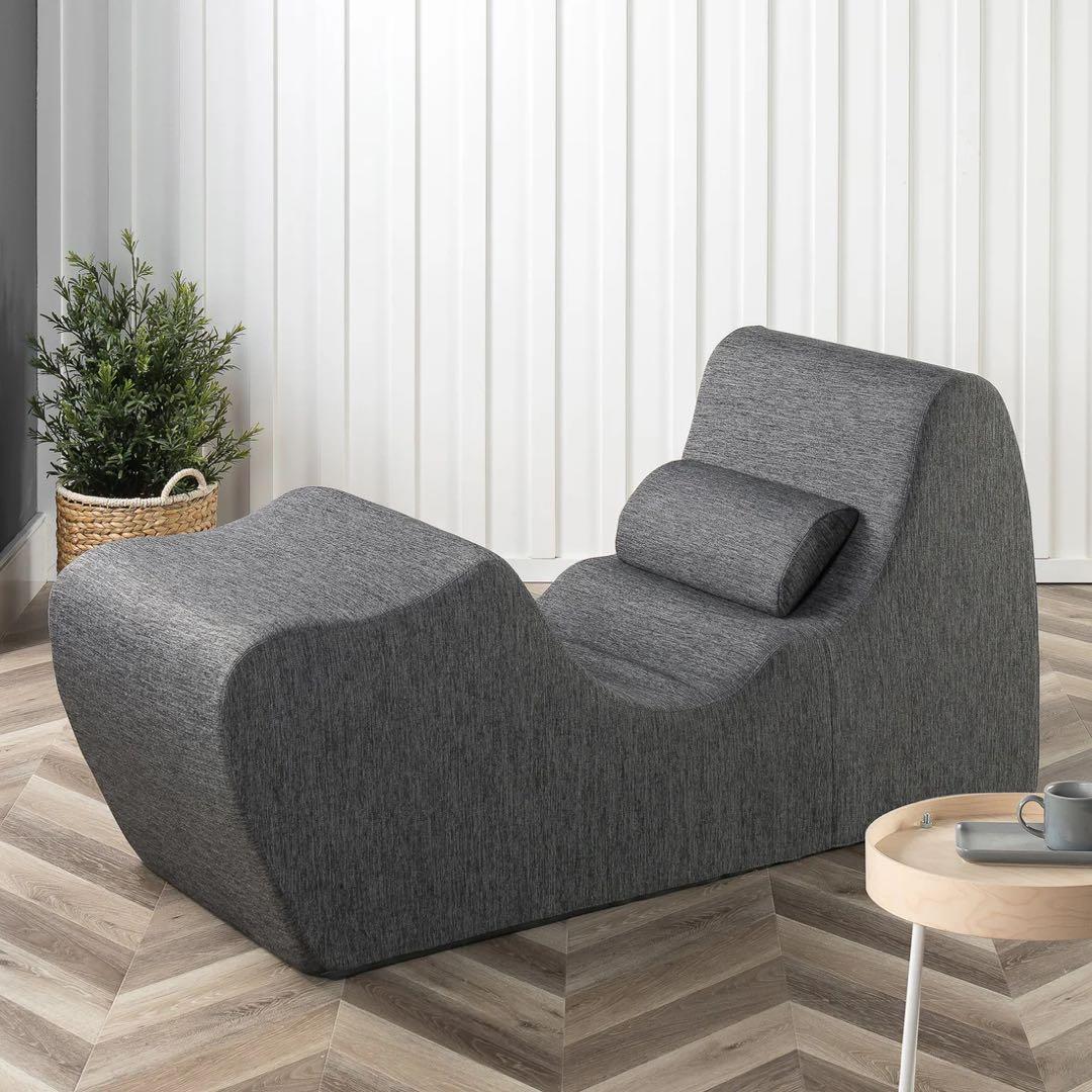 【新品未開封】ZINUS ゼログラビティ チェア 低反発 グレー