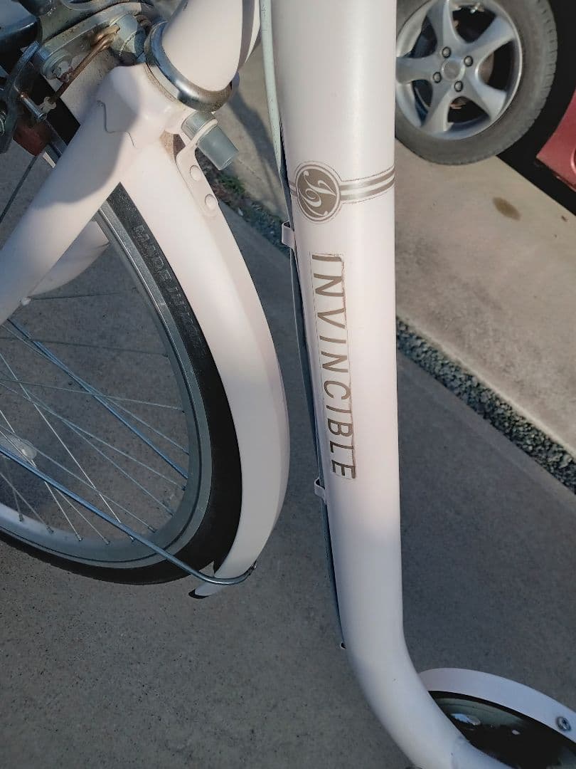 美品　ノーパンクタイヤ自転車　ママチャリ26インチ群馬埼玉栃木