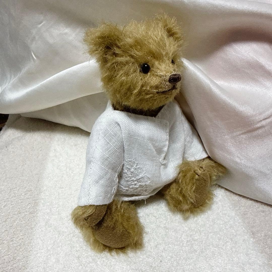 アンティークリネン　くま　国内作家様　アーティストベア