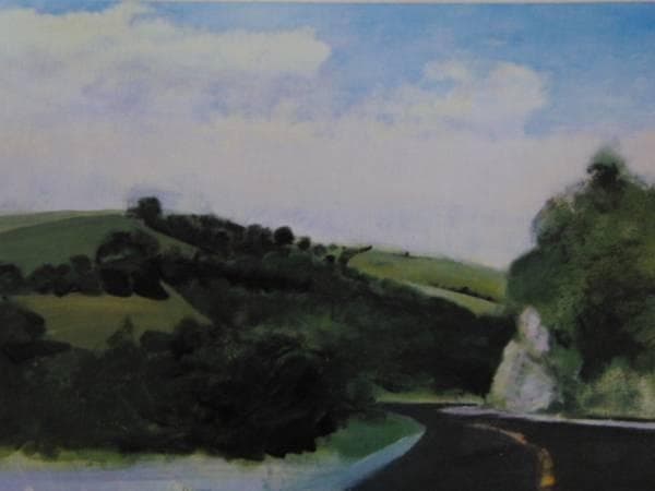 フェリ・イスカン、道、高級希少画集画、版上サイン入 新品額付