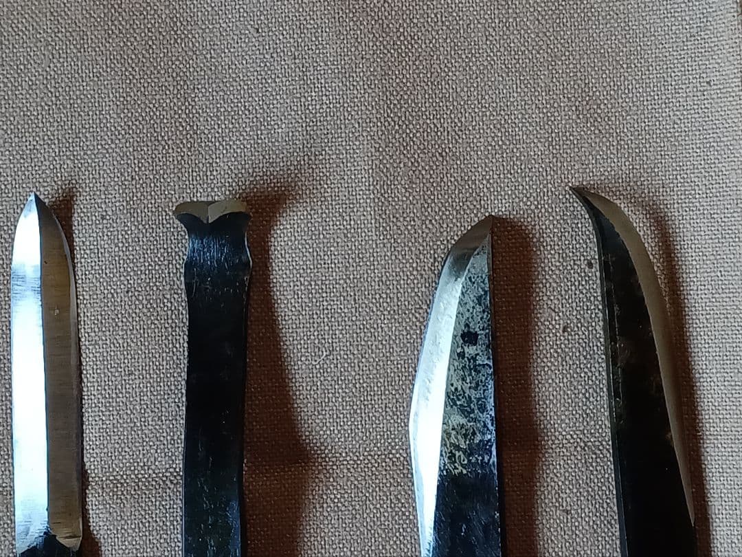 昌国　共柄盆栽彫刻刀