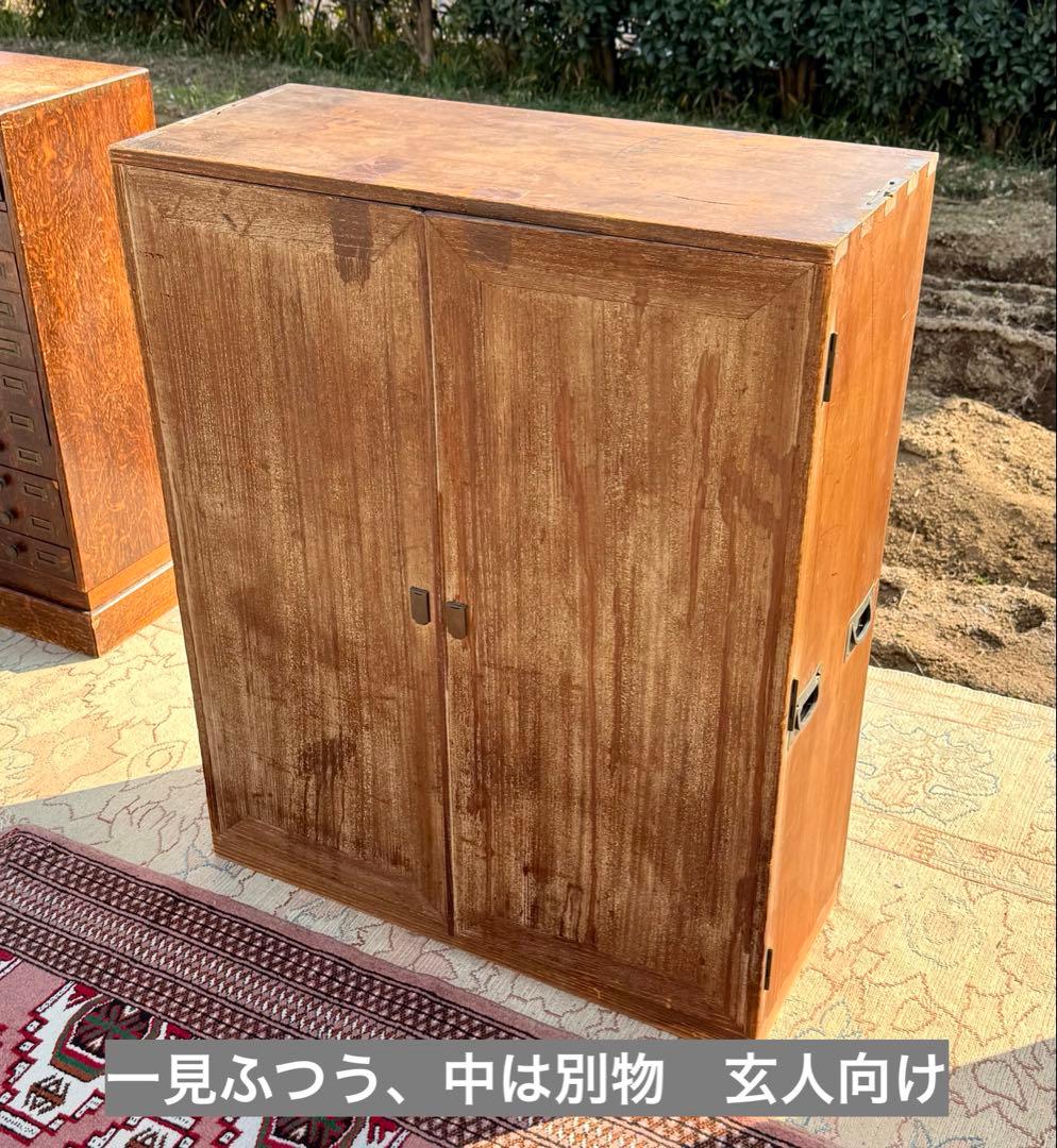 気づけば手放せない｜大正期 総桐 観音扉 小引出し箪笥