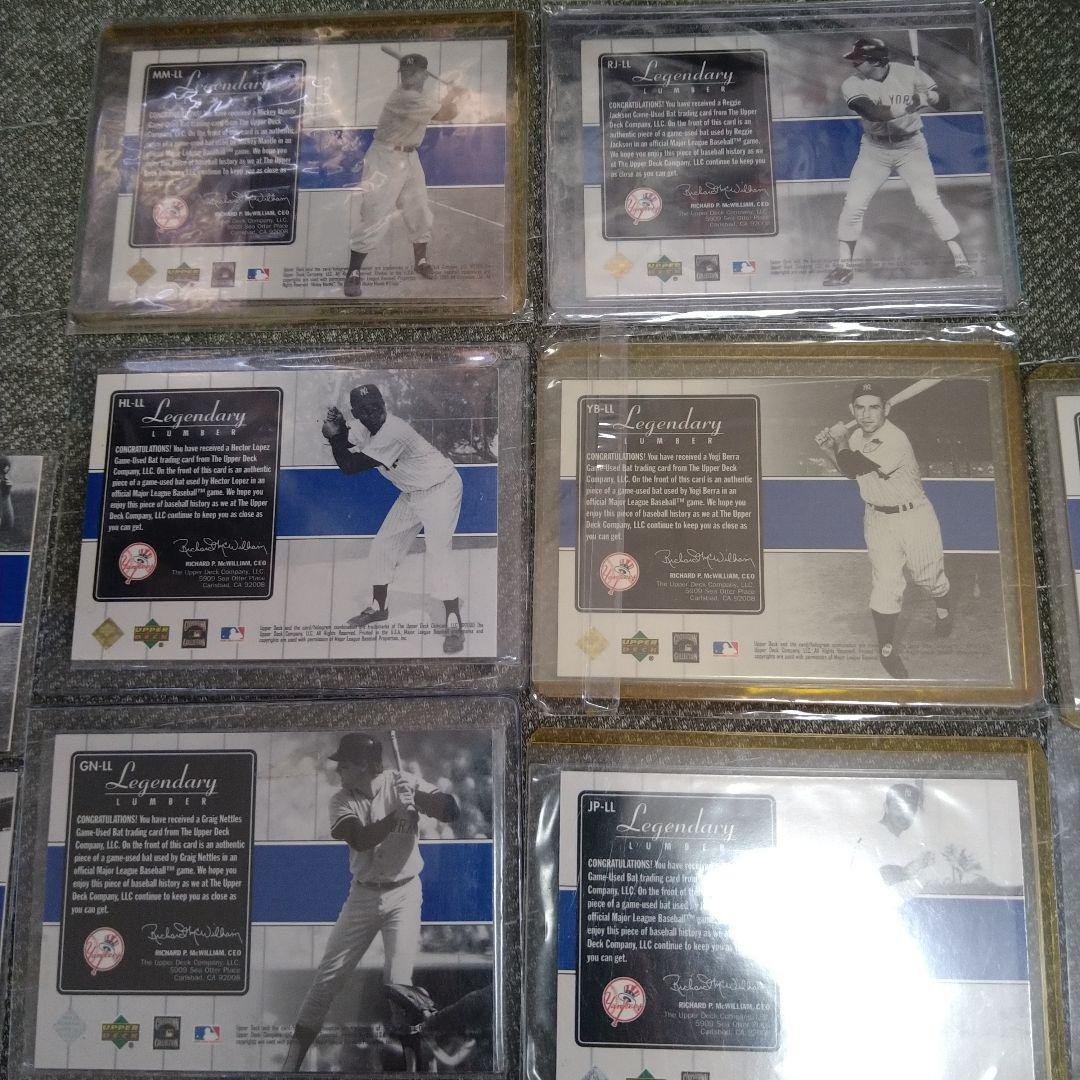 MLB ヤンキースレジェンド　バットカード