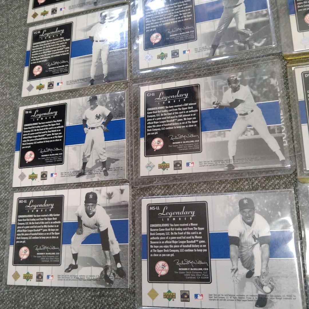 MLB ヤンキースレジェンド　バットカード