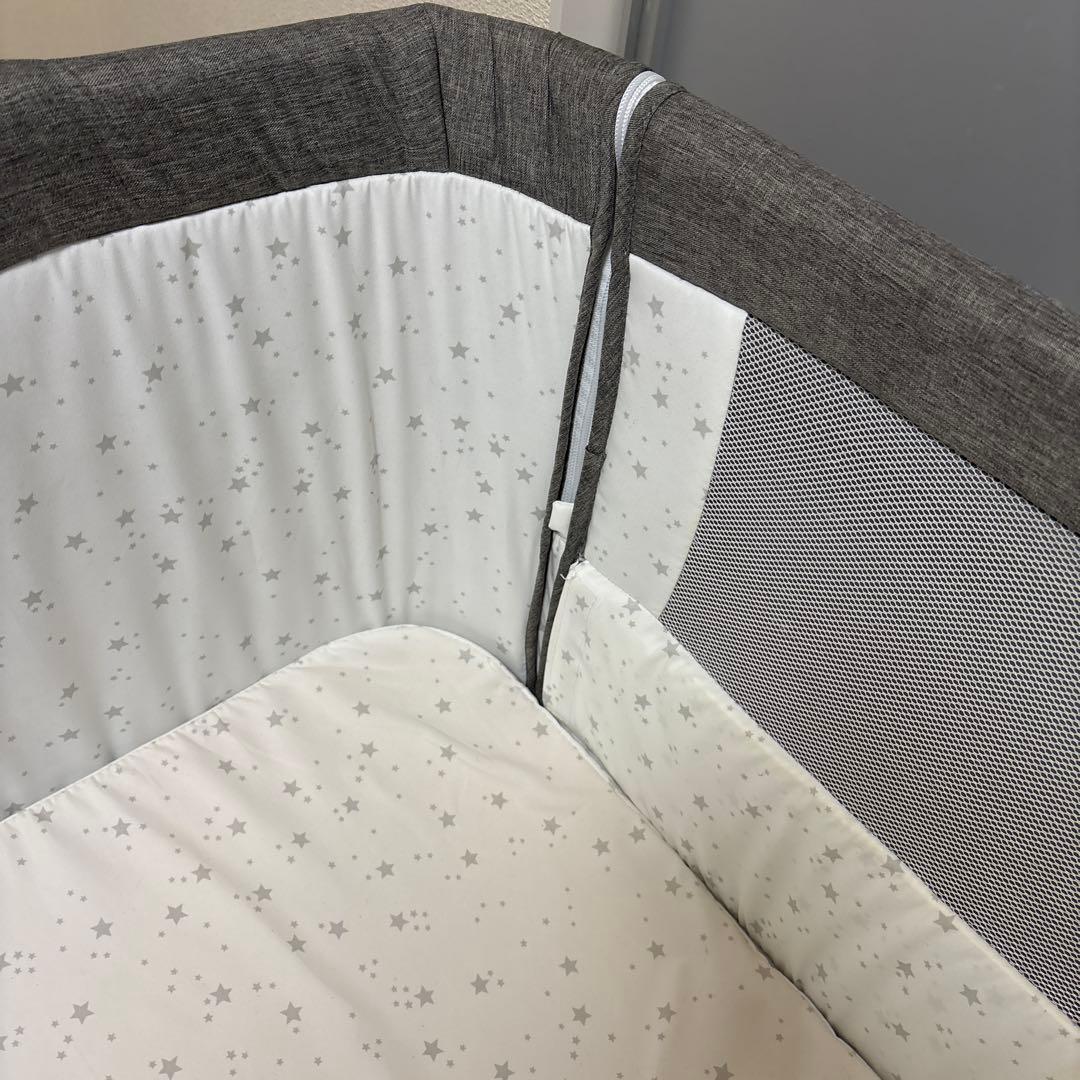 まーたん　ベビーベッド プレイヤード ZOOBLY 08yec