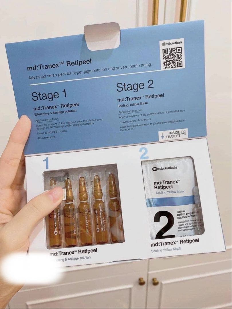 トラネックスレチピール1箱(5セット)＋シールパック5枚付き