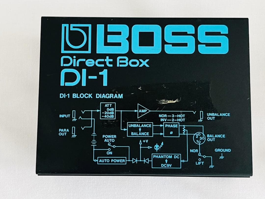 ■BOSS DI-1 ダイレクトボックス Direct Box 箱・取説付