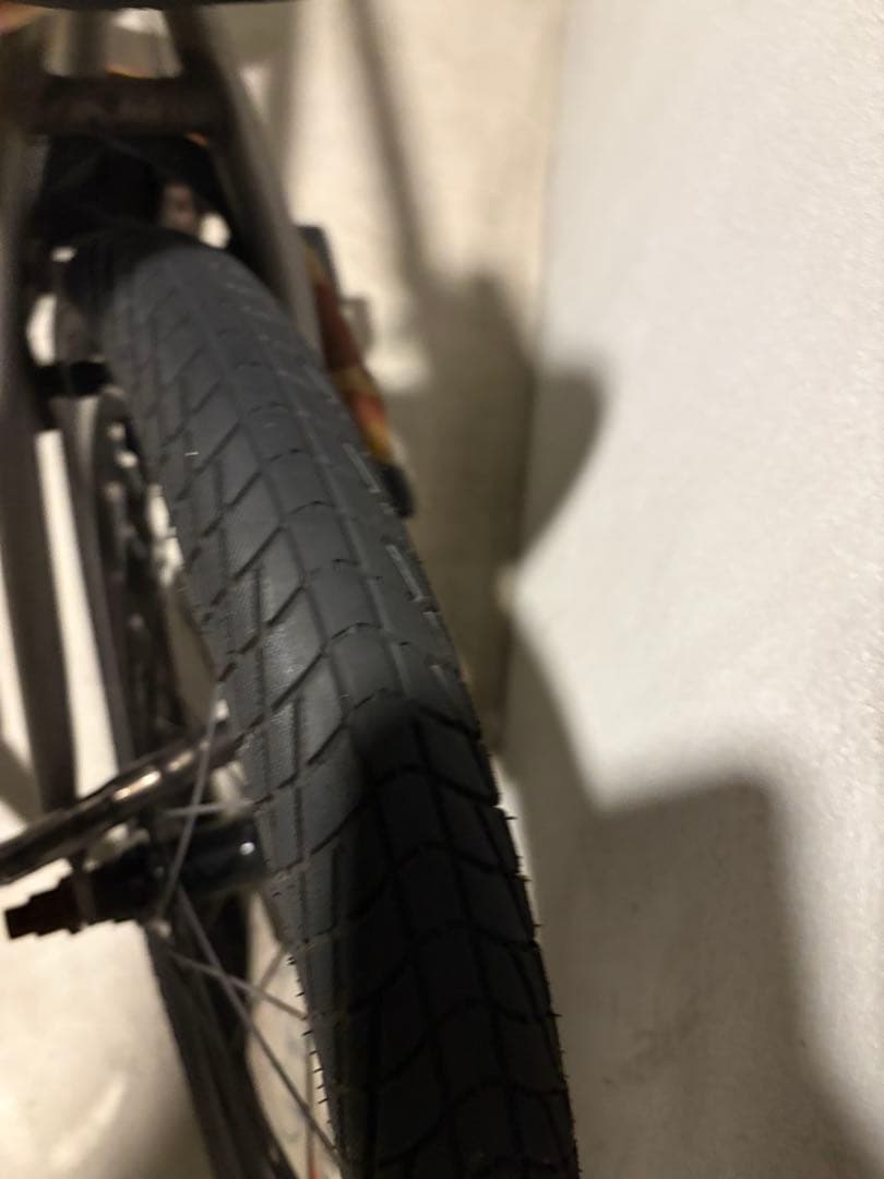 BMX 自転車 20インチ シルバー スチール