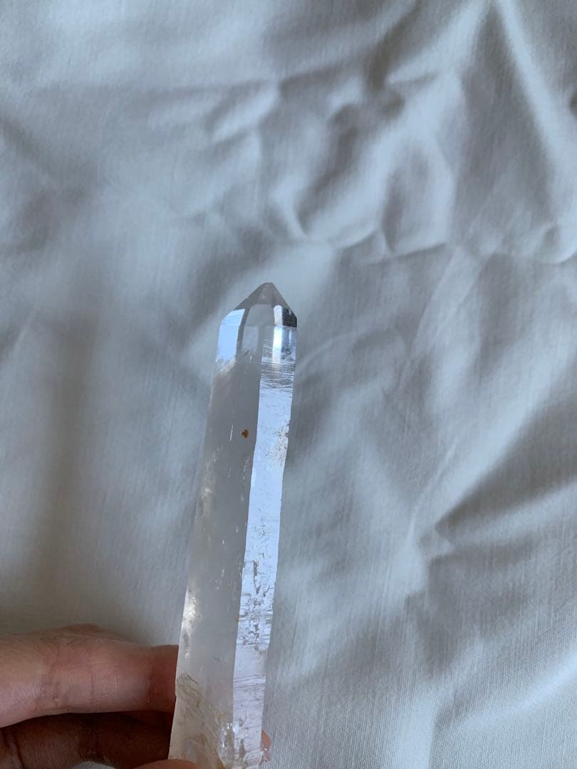 【希少 天然石】ブルースモークゴールデンヒーラー レムリアンクォーツ ワンド