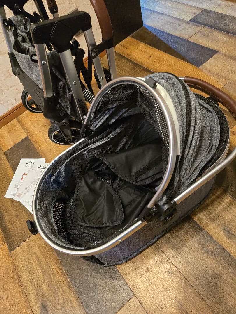 ペットカート グレー 小、中型犬用 新品 未使