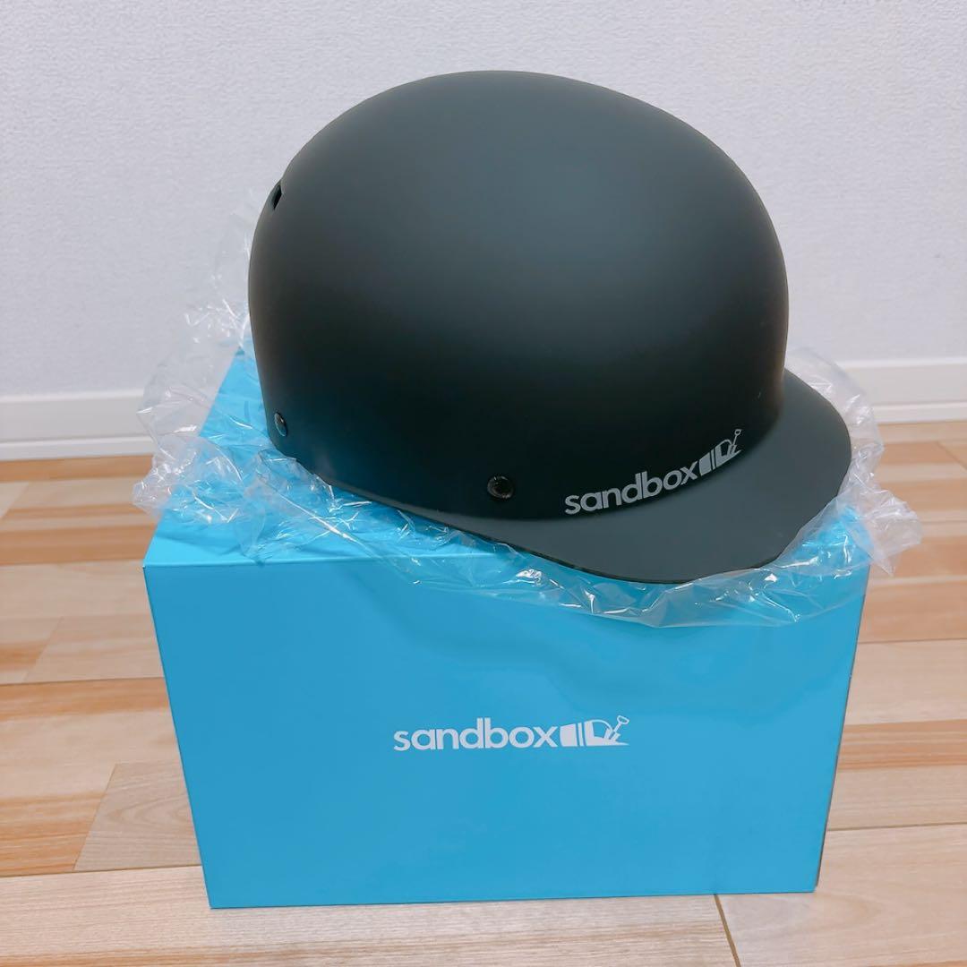 新品sandbox CLASSIC 2.0 ヘルメット S ブラック