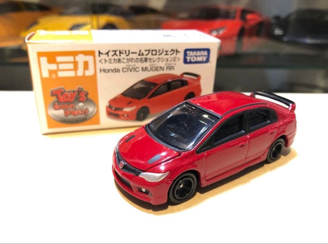 TAKARA TOMYトミカあこがれの名車セレクション2CIVIC無限RR 6台