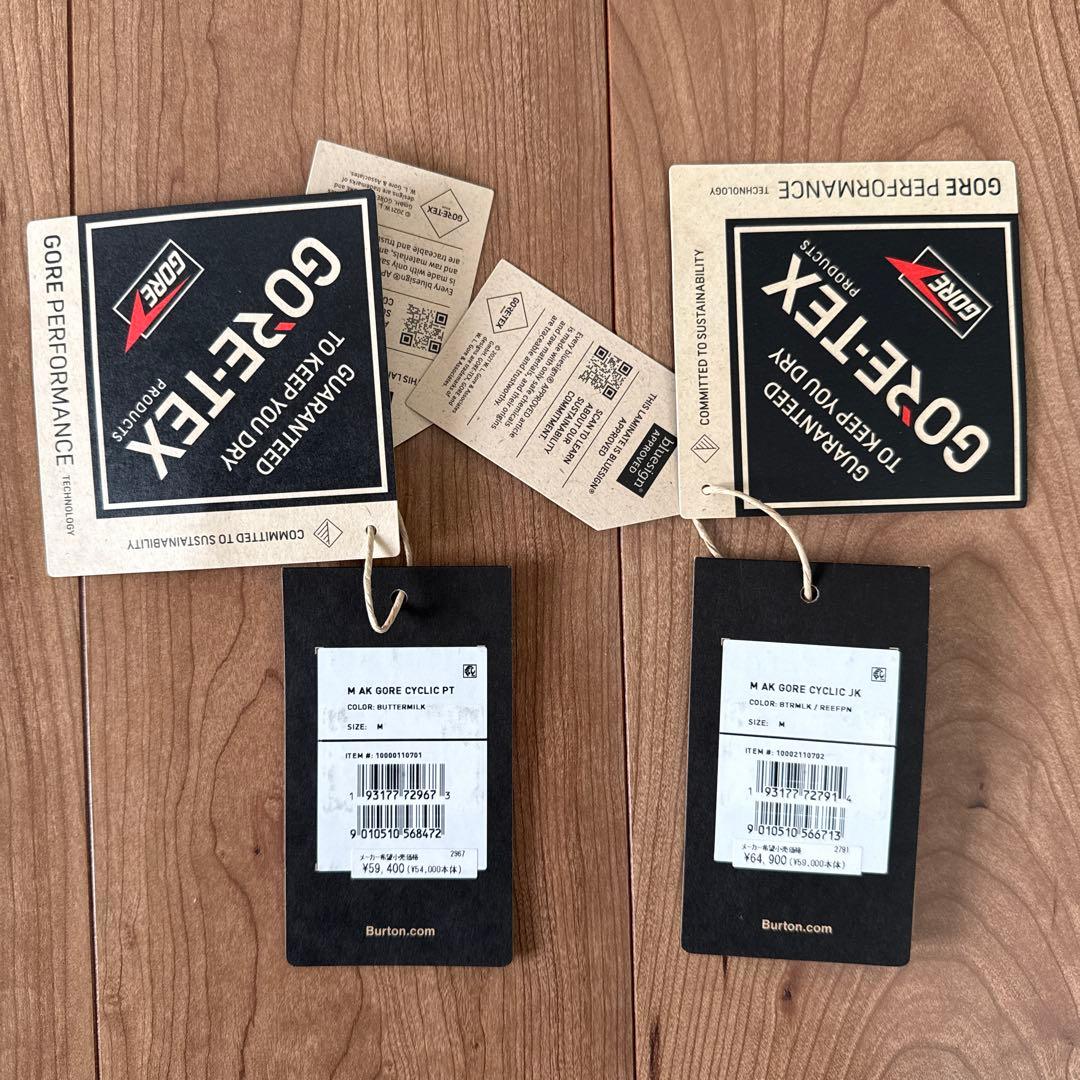 Burton [ak] GORE-TEXジャケットパンツ　上下セット　Mサイズ