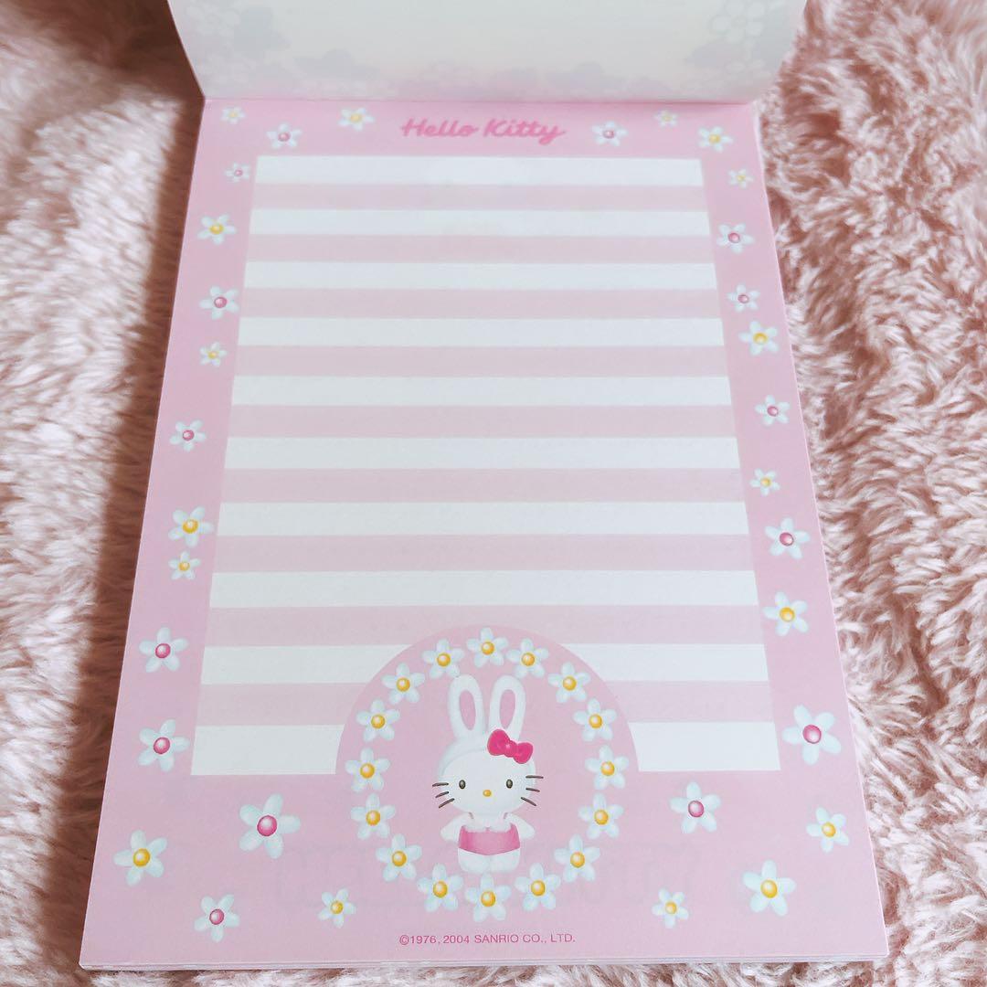 希少激レア　ハローキティ　メモパッド　アソート　2004 サンリオ　24柄96枚