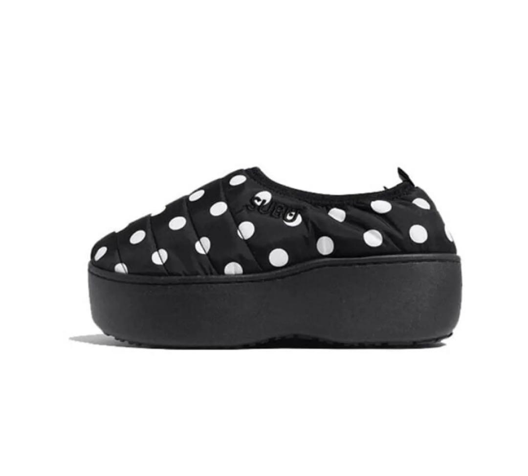 SUBU厚底　ドット柄