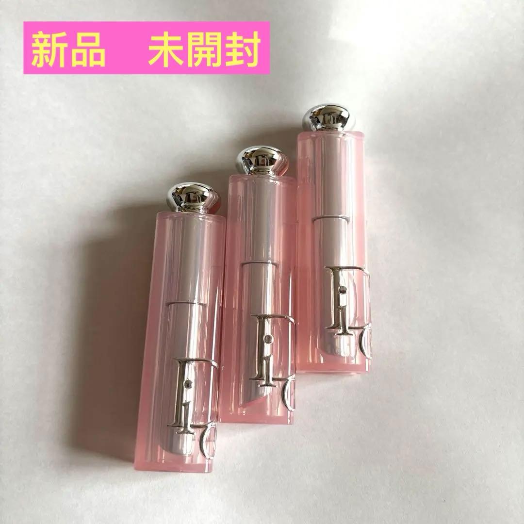 DIOR ディオール アディクト リップ グロウ 001 ピンク 3個