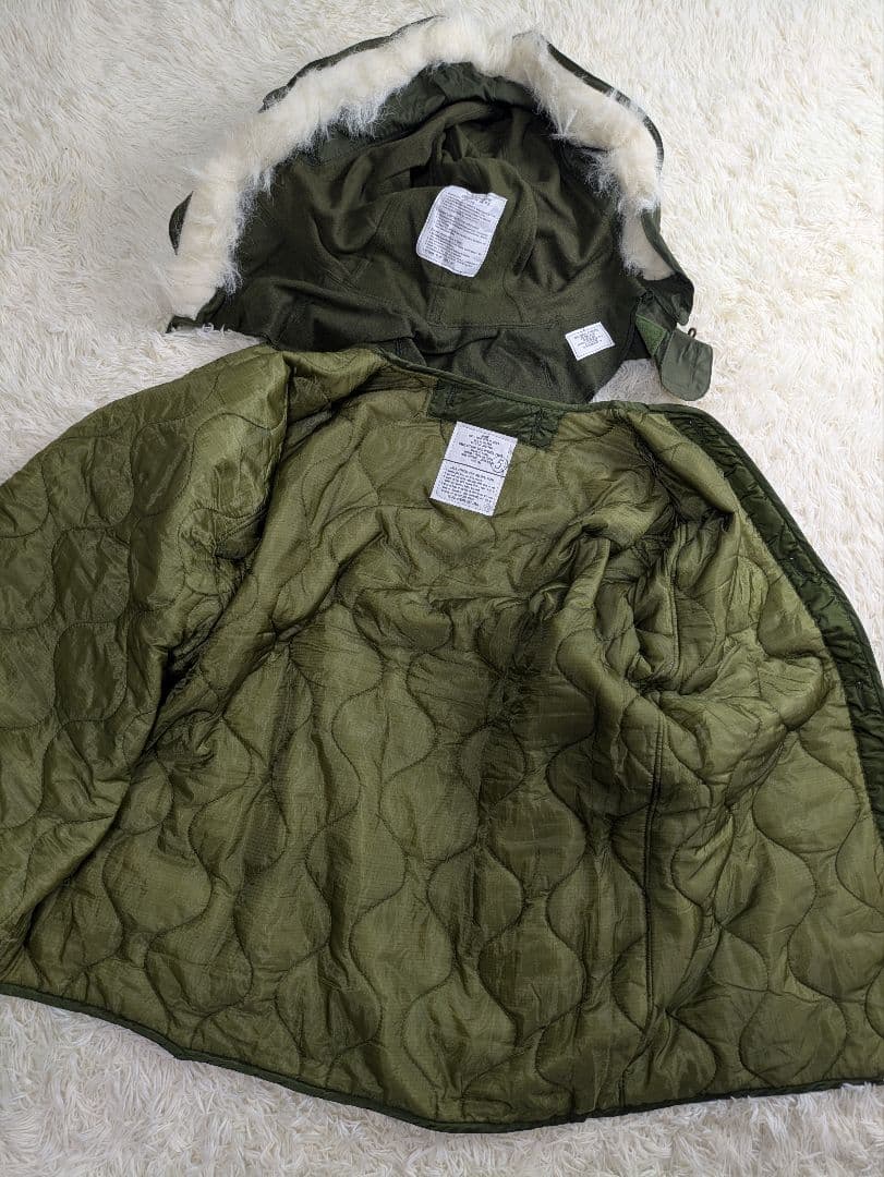 実物　フルセット　デッドストック　M‐65　フィッシュテール　モッズコート