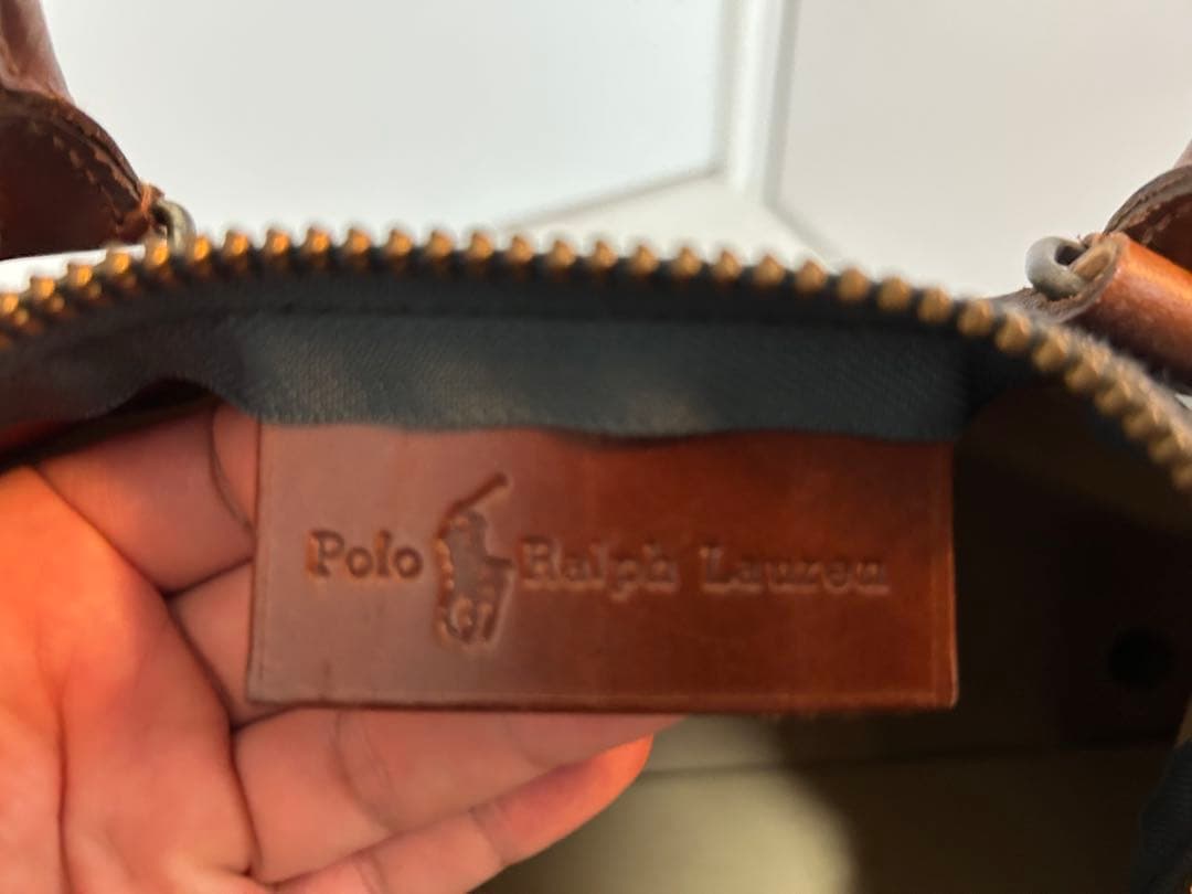 Polo Ralph Lauren チェック柄 ボストンバッグ