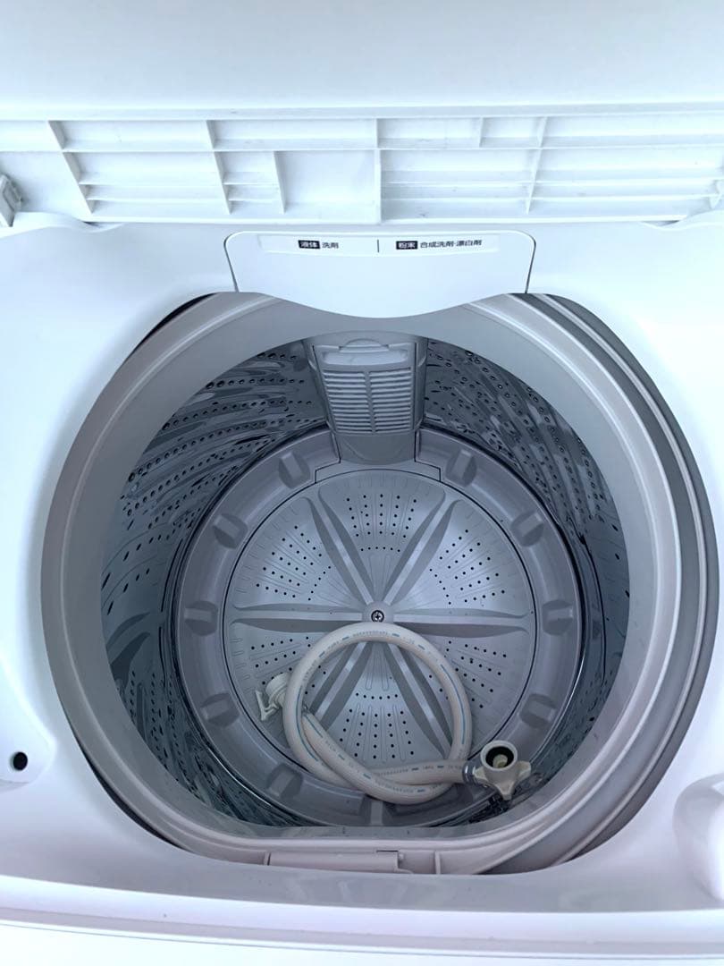 送料設置無料／2023年Hisense 冷蔵庫 黒＆アイリスオーヤマ全自動洗濯機