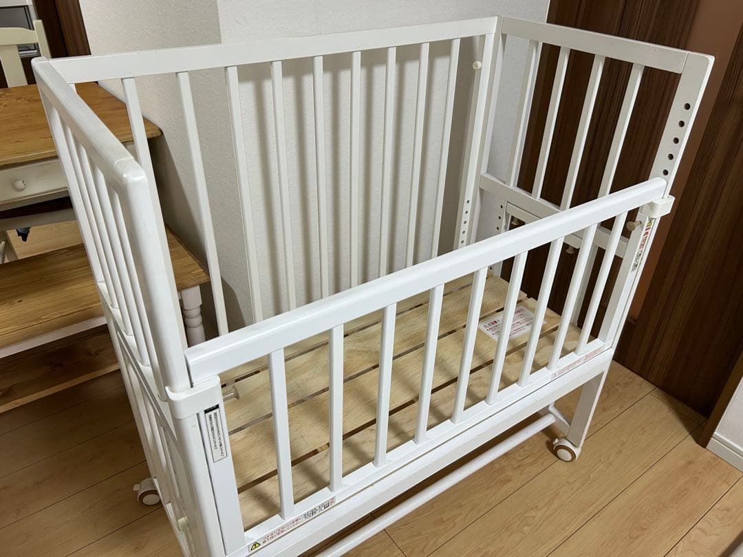 yamatoya そいねーる＋ロング ベビーベッド 【マットレス付き】