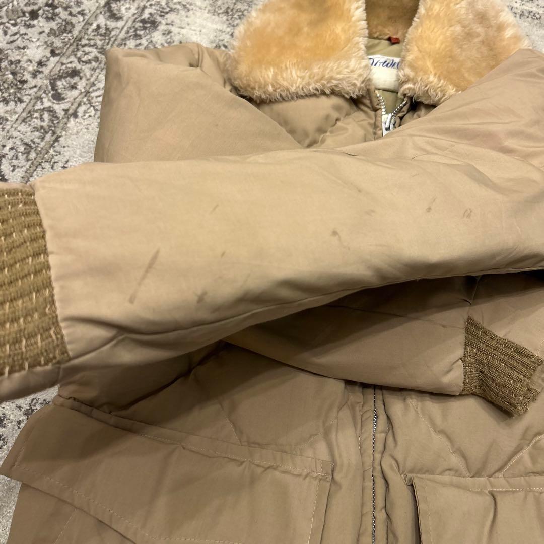 希少 70s Schott ショット 白タグ ウエスタン ダウンジャケット　ボア
