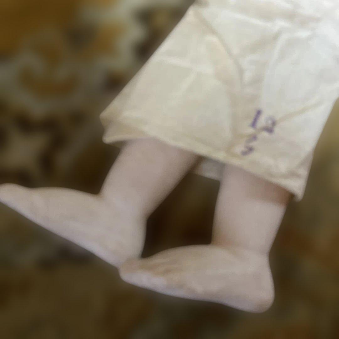 古い市松人形　４２ｃｍ　英山作　大正？　にっこり明るい　おまとめ割引　おかっぱ