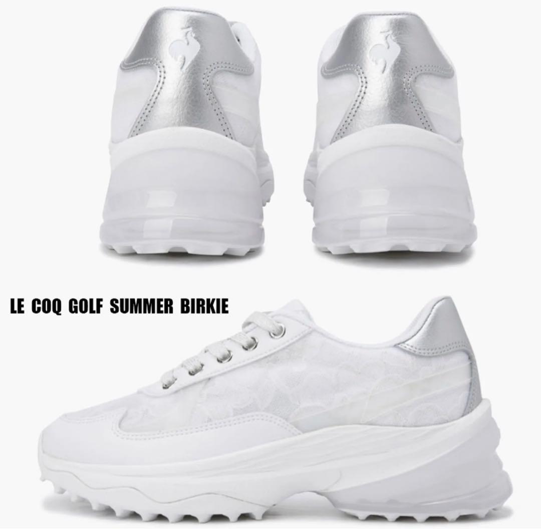 ルコック　厚底　ゴルフシューズ　韓国