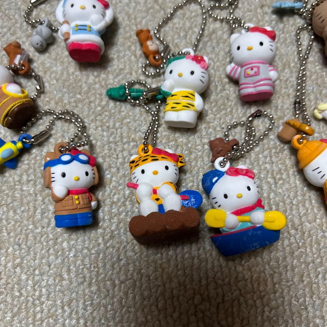 ハローキティ ボールチェーンストラップ 10個セット　レア！希少！