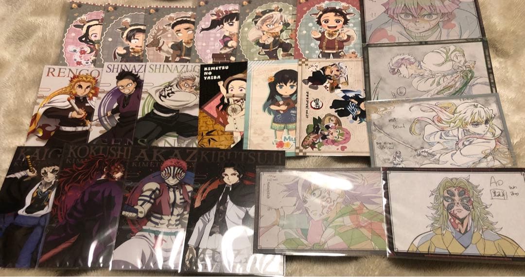 鬼滅の刃 ポスカ 缶バッジ クリアファイル 大量 まとめ売り ☆