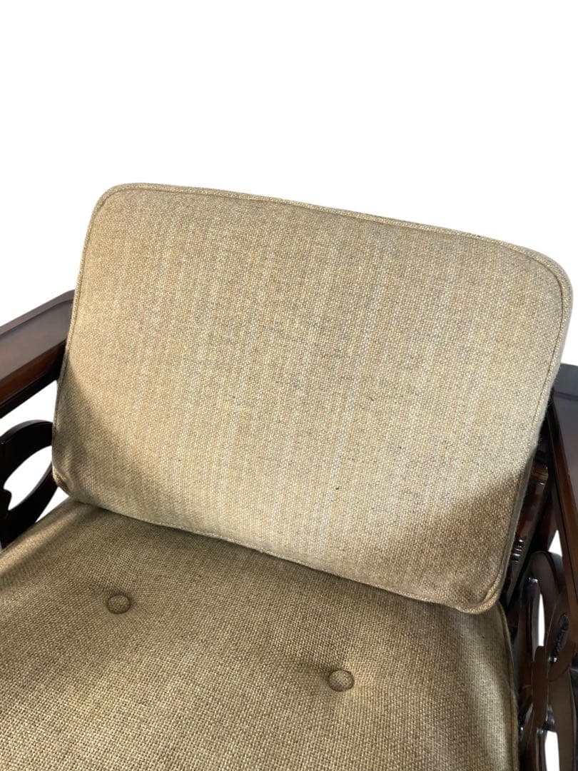 HR354 【希少デザイン】飛騨産業　穂高　キツツキ　ソファ　1人掛け