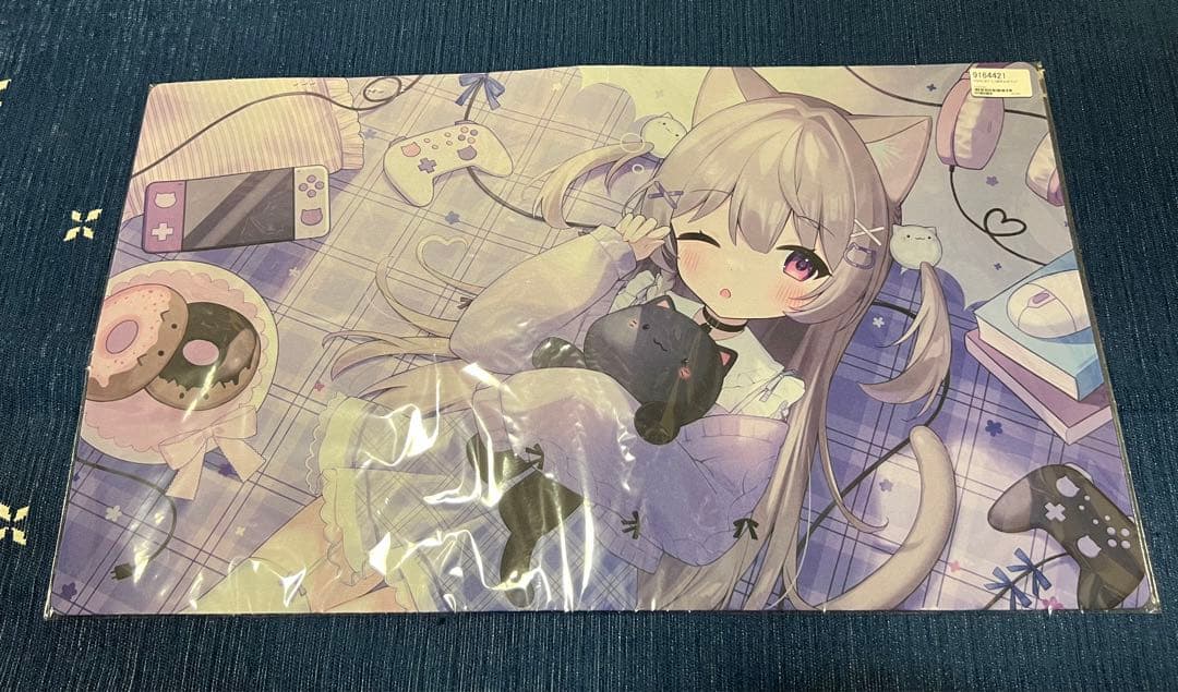 ラバーマット　デスクマット　美菜猫まい